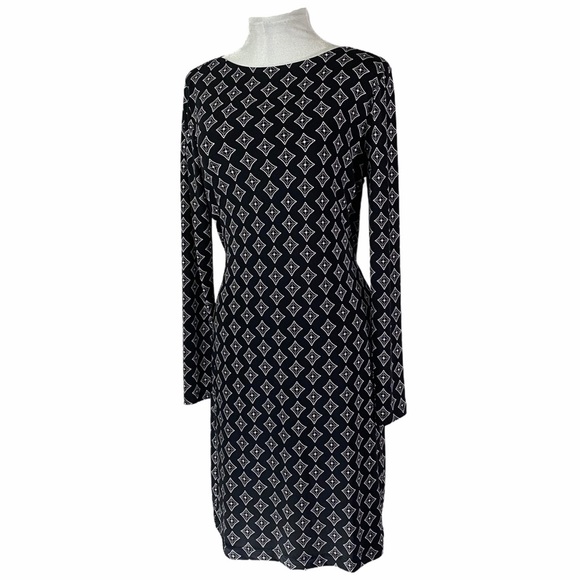 Banana Republic tie waist long sleeve dress size M - Picture 1 of 9